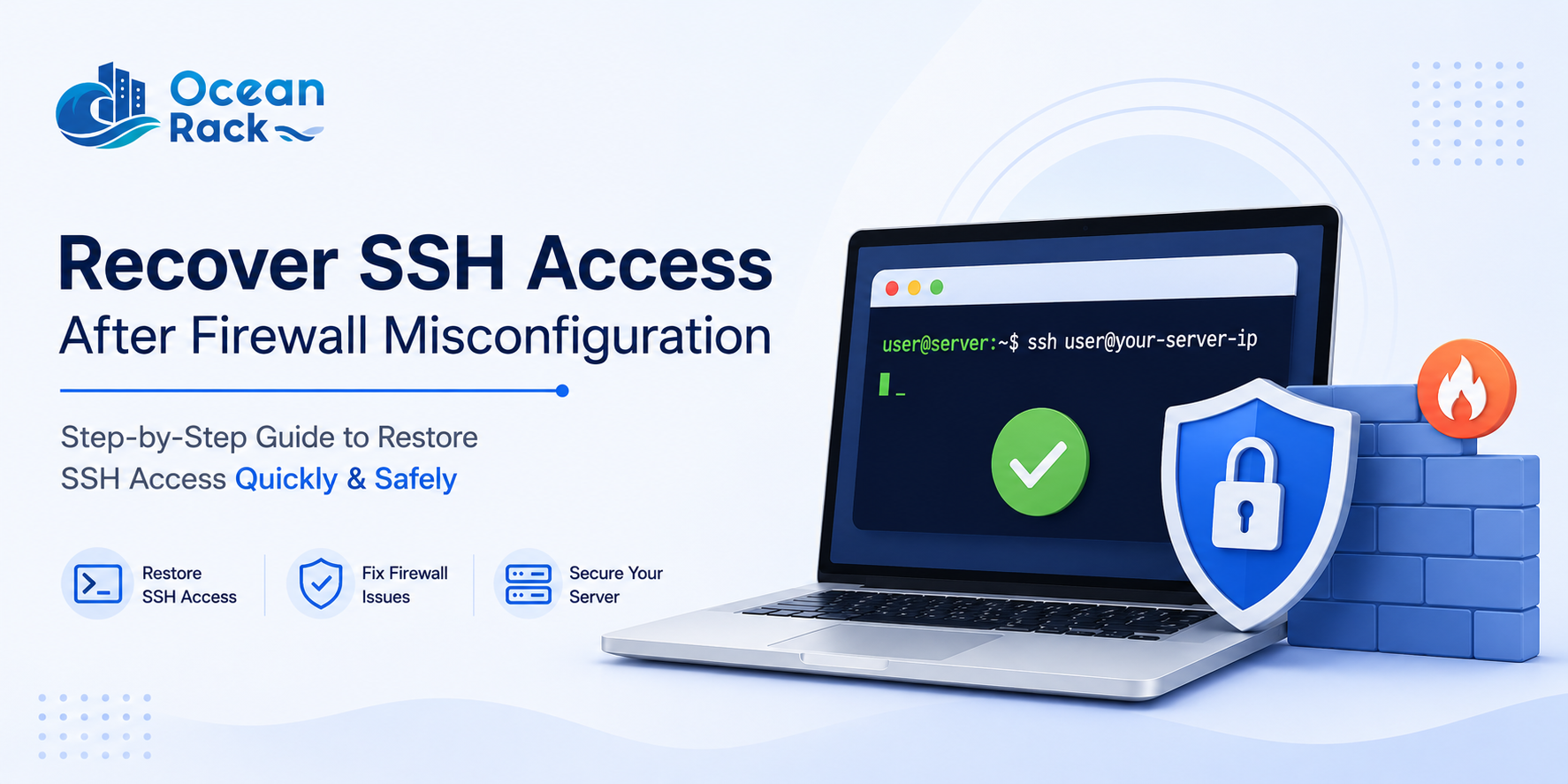 How to Recover SSH Access After Firewall Misconfiguration (Step-by-Step Guide)