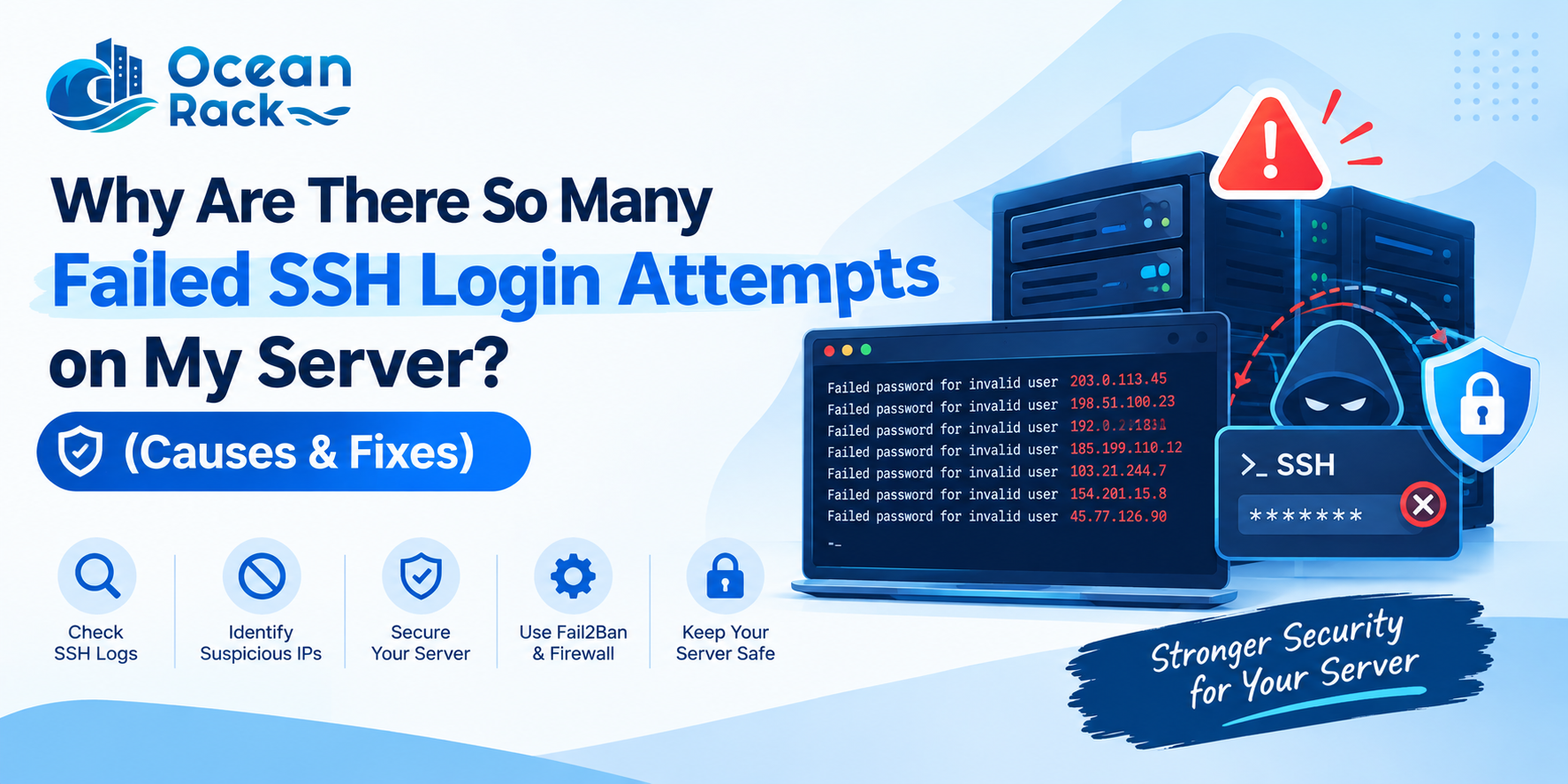 Why Are There So Many Failed SSH Login Attempts on My Server? (Causes & Fixes)